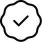 Black cannabis leaf icon with sharp pointed edges on a transparent background